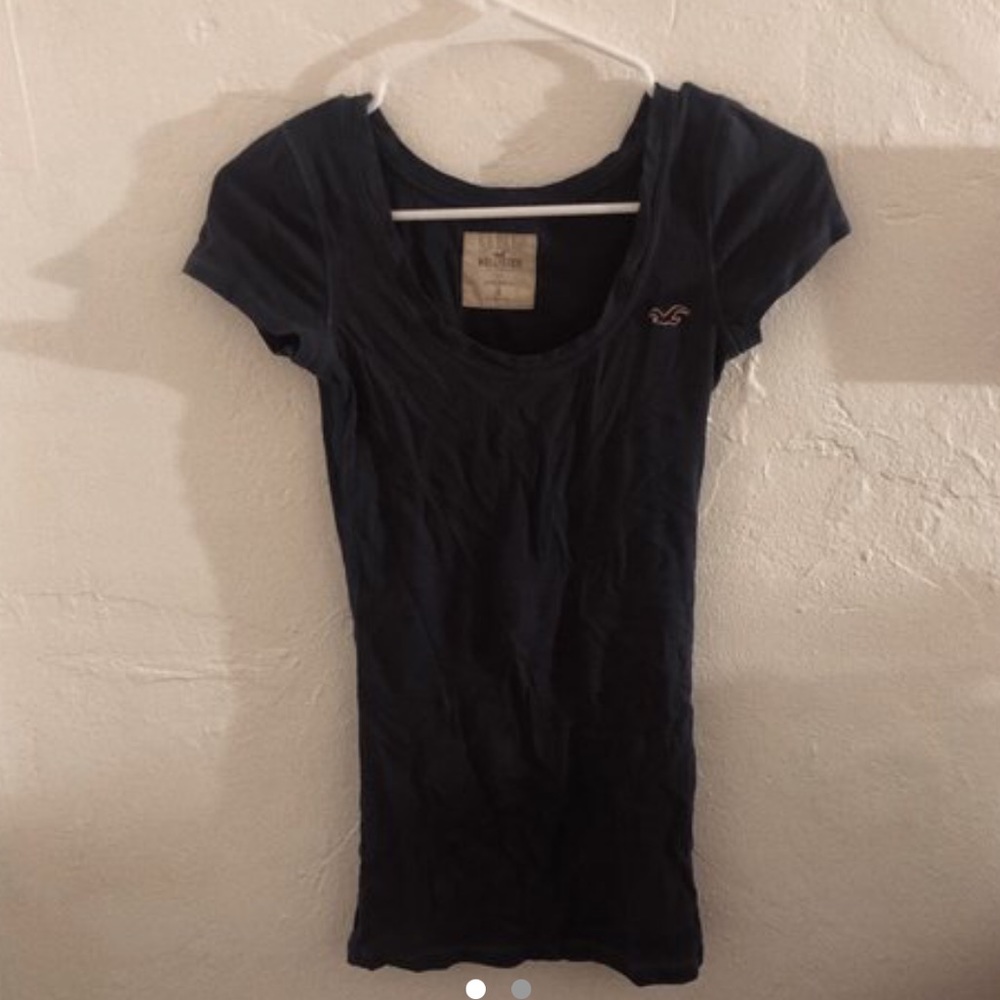 Hollister Navy blue top